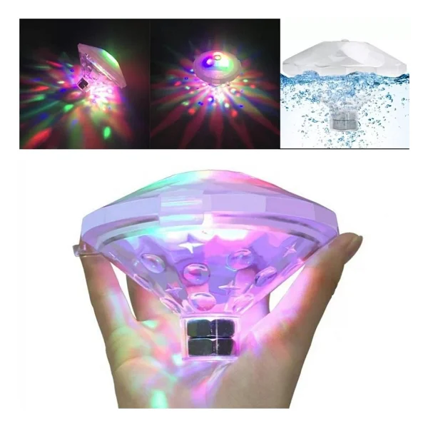 32 Watt 12 Volt Beyaz Sıva Üstü Ledli Havuz Lambası 32w 12v - Görsel 6