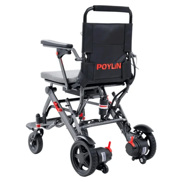 Poylin P198 Hafif Akülü Tekerlekli Sandalye - Görsel 5