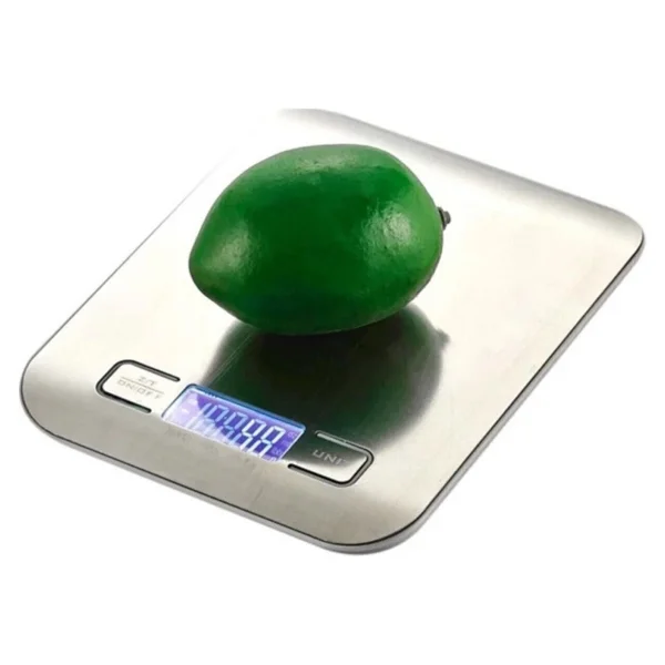 Techfit Tf1002 Dijital Hassas LED Ekran Mutfak Terazisi - Inox - Görsel 2