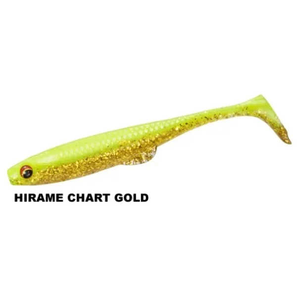 Daiwa Fj Duckfin Shad 3,5 ' ' (9 Cm) Silikon Balık - Hırame Chart Gold - Görsel 2