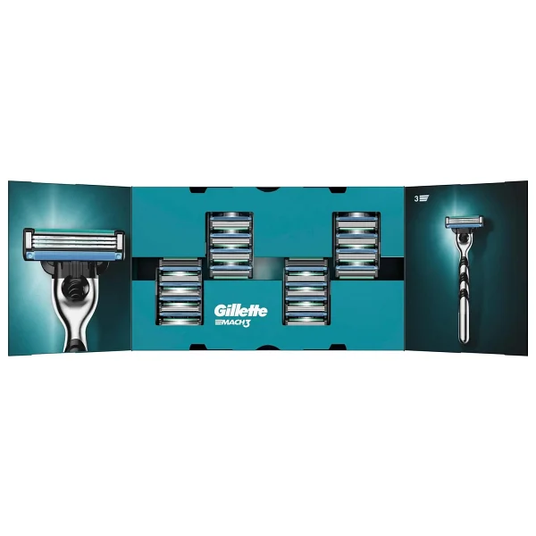 Gillette Mach3 18'li Yedek Tıraş Bıçağı - Görsel 2