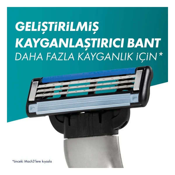 Gillette Mach3 18'li Yedek Tıraş Bıçağı - Görsel 6