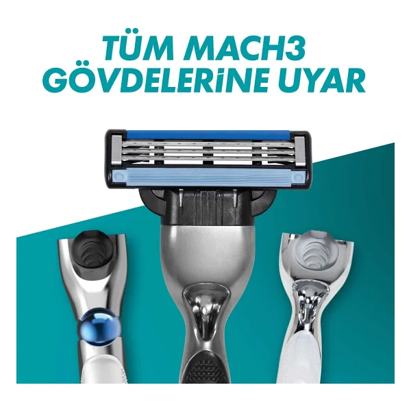 Gillette Mach3 18'li Yedek Tıraş Bıçağı - Görsel 7