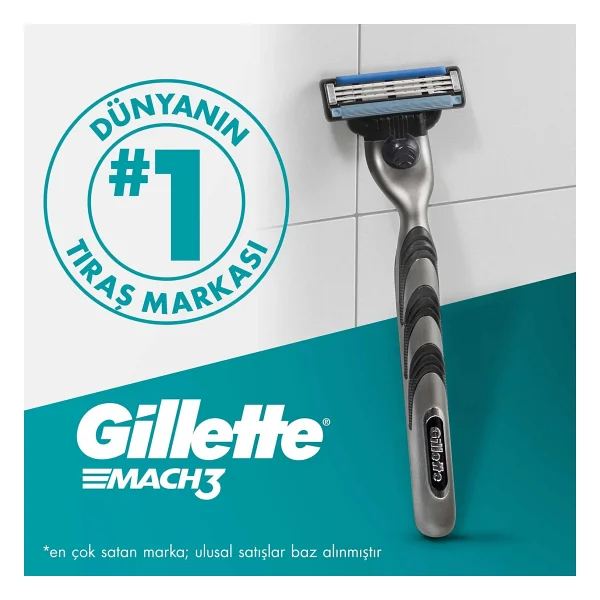 Gillette Mach3 18'li Yedek Tıraş Bıçağı - Görsel 8