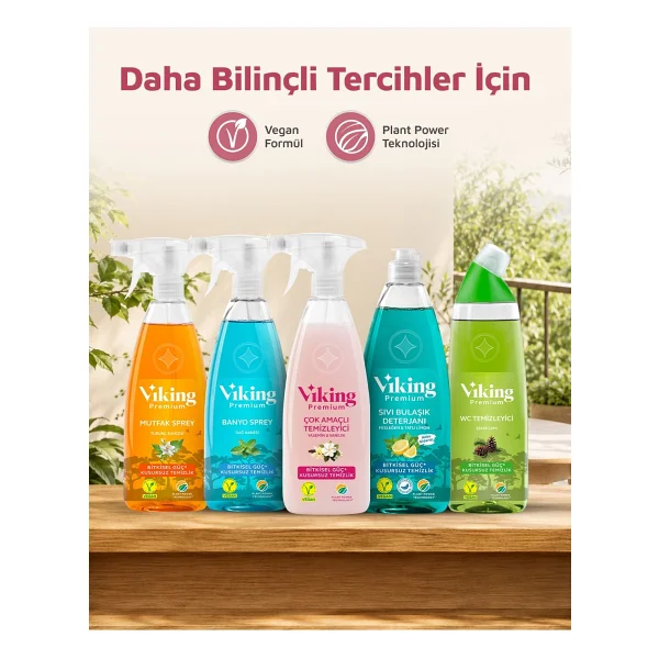 Viking Premium Yasemin & Vanilya 750 Ml Çok Amaçlı Temizleyici - Görsel 7