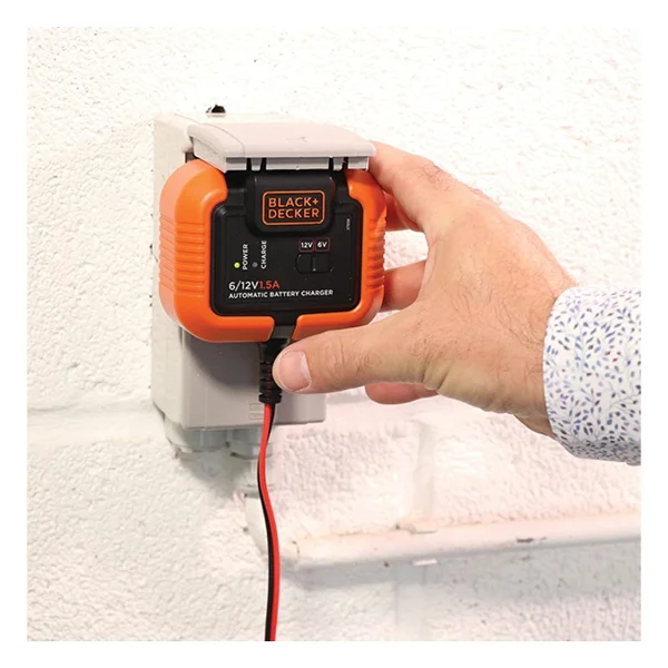 Black+Decker Bxa21 6-12 V 72 Ah Akıllı Akü Şarj Cihazı - Görsel 2