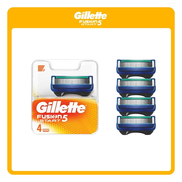 Gillette Fusion 5 Start 4'lü Yedek Tıraş Bıçağı - Görsel 10