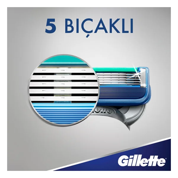 Gillette Fusion 5 Start 4'lü Yedek Tıraş Bıçağı - Görsel 3