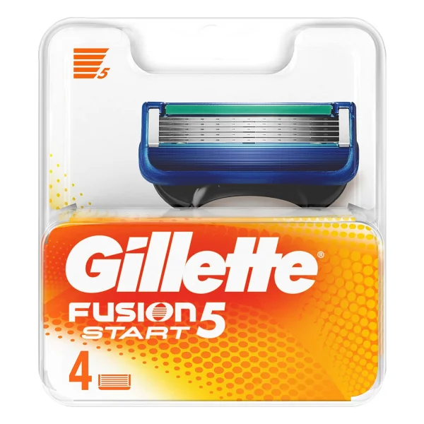 Gillette Fusion 5 Start 4'lü Yedek Tıraş Bıçağı - Görsel 2