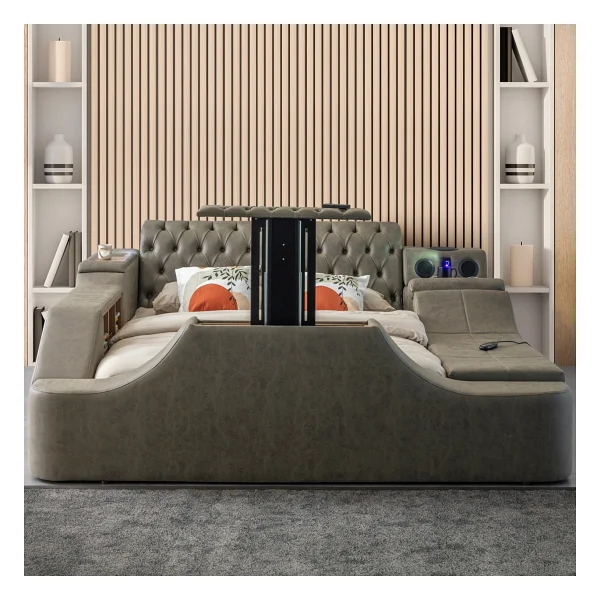 Eymense Dorwatch 160x200 cm TV Modüllü Masajlı Akıllı Karyola - Görsel 3