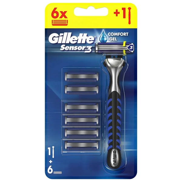 Gillette Sensor 3 6 Başlıklı Tıraş Bıçağı - Görsel 2