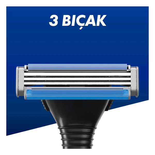 Gillette Sensor 3 6 Başlıklı Tıraş Bıçağı - Görsel 3