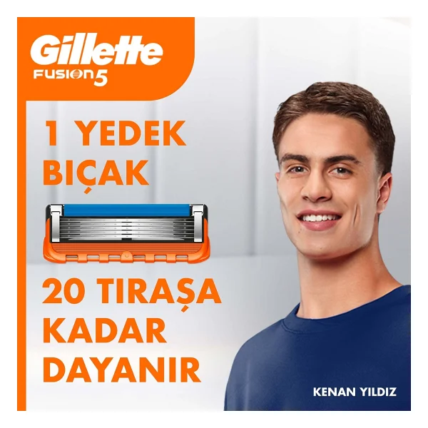 Gillette Fusion 5 2 Başlıklı Tıraş Bıçağı - Görsel 3
