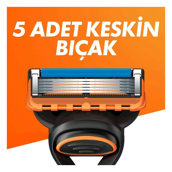 Gillette Fusion 5 2 Başlıklı Tıraş Bıçağı - Görsel 5