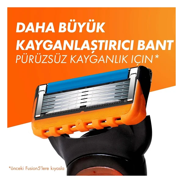 Gillette Fusion 5 2 Başlıklı Tıraş Bıçağı - Görsel 6