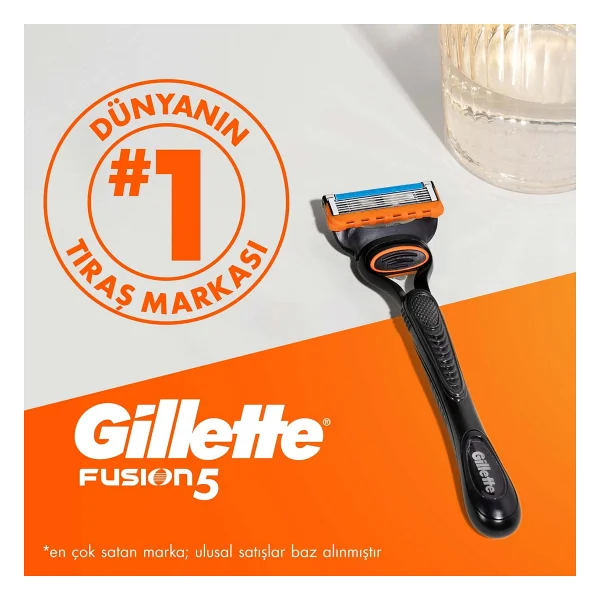 Gillette Fusion 5 2 Başlıklı Tıraş Bıçağı - Görsel 8