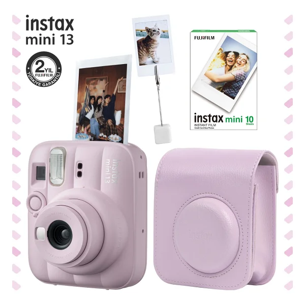 Instax Mini 13 Box Pembe Dijital Fotoğraf Makinesi - Görsel 9