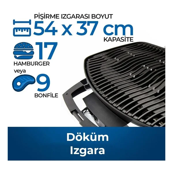 Napoleon Travelq 285 Portatif Gazlı Mangal - Görsel 4