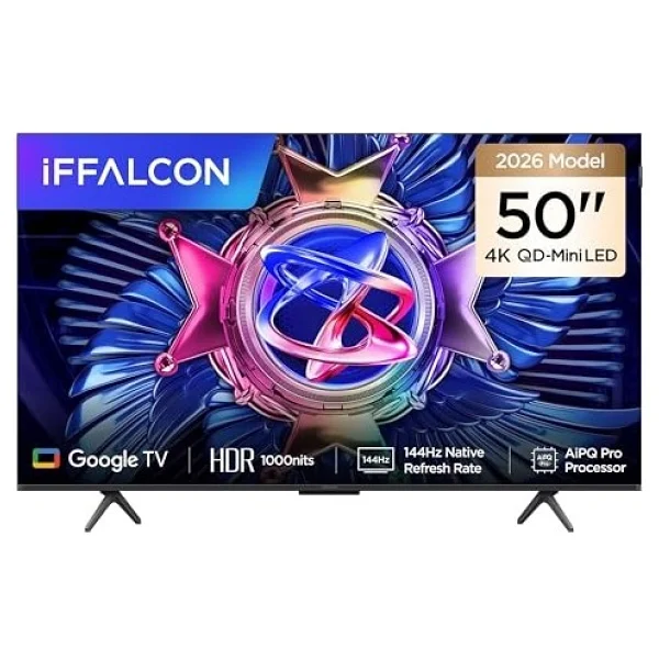 Iffalcon 50u95a 4K Ultra HD 50" 127 Ekran Uydu Alıcılı Google Smart Mini LED TV - Görsel 2