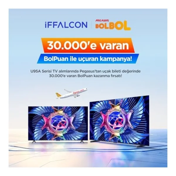 Iffalcon 50u95a 4K Ultra HD 50" 127 Ekran Uydu Alıcılı Google Smart Mini LED TV - Görsel 4