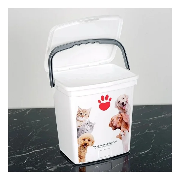 Mama Saklama Kabı - Kapaklı Çok Amaçlı Organizer 6lt - Görsel 5