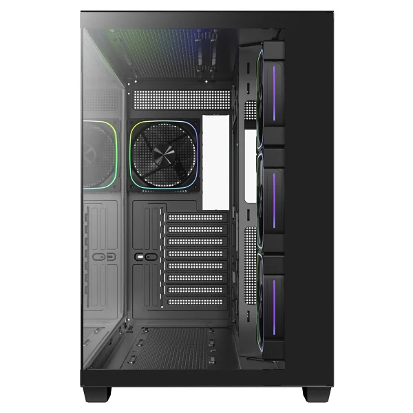 Bitfenix Ut500 Black 850w 80+ Bronze Psu 4x120mm Frgb Fan Atx Temperli Cam Siyah Gaming (Oyuncu) Kasa - Görsel 2