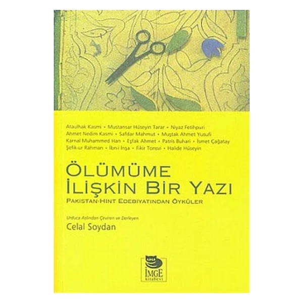 Ölümüme İlişkin Bir Yazı - Celal Soydan - Görsel 2
