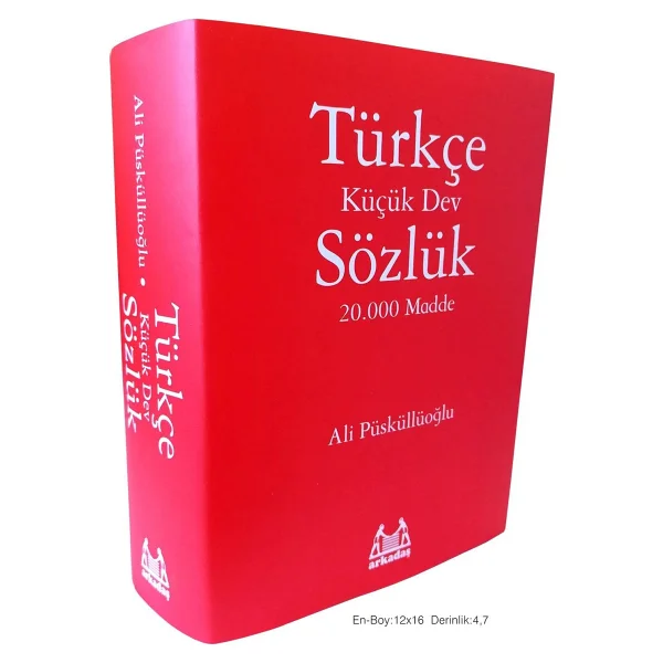 Türkçe Sözlük 20.000 Madde - Küçük Dev Sözlük - Ali Püsküllüoğlu - Görsel 5