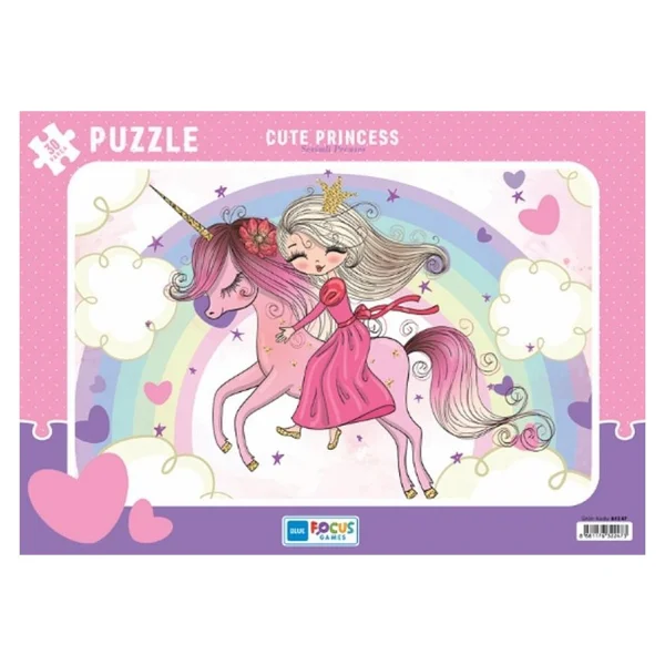 Blue Focus Sevimli Prenses Puzzle 30 Parça Bf247 - Görsel 2