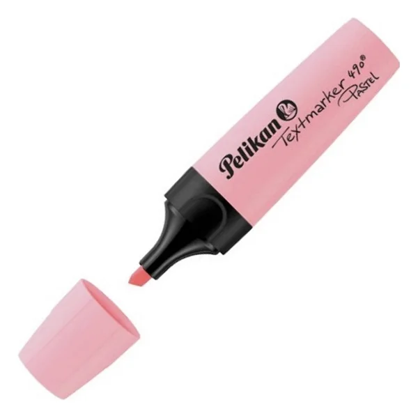 Pelikan 490 Pastel Pembe Fosforlu Kalem - Görsel 4
