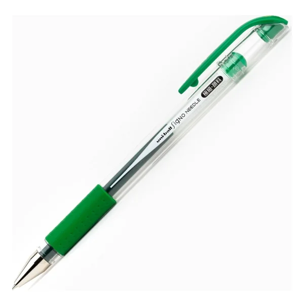 Uni-Ball Signo Needle 0.38 Mm Yeşil İğne Uçlu Jel Kalem - Görsel 2