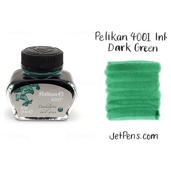Pelikan Dolma Kalem Mürekkebi 30 Ml Yeşil 4001 - Görsel 2