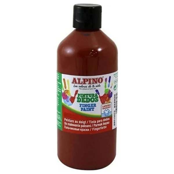 Alpino 250 Ml Parmak Boyası Kahverengi - Görsel 2