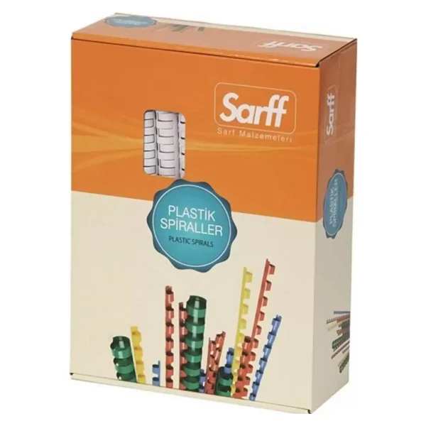 Sarff Spiral Plastik 45 Sy 8 Mm Beyaz 15312011 - Görsel 2
