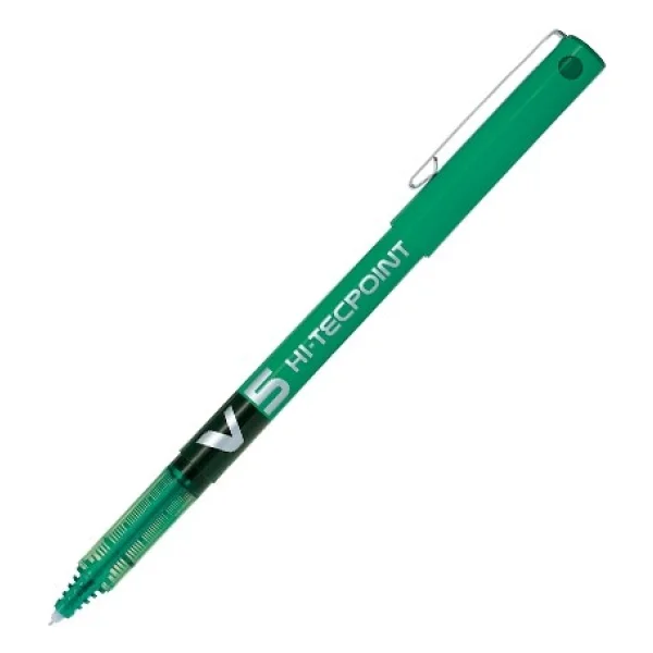 Pilot V5 Hi-Tecpoint Yeşil Roller Kalem - Görsel 2
