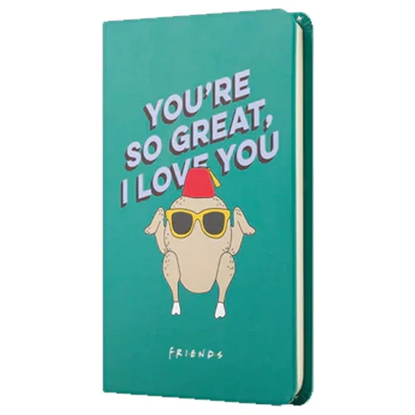 Mabbels Sert Kapak Lastikli Mini Defter Friends Hindi Yeşil 80 Yp 9x14 Dft-388296 - Görsel 2