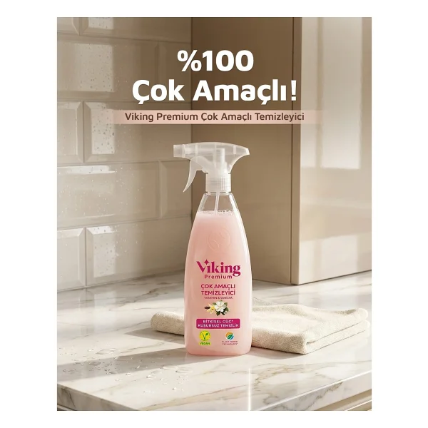 Viking Premium Yasemin & Vanilya 750 Ml Çok Amaçlı Temizleyici - Görsel 3