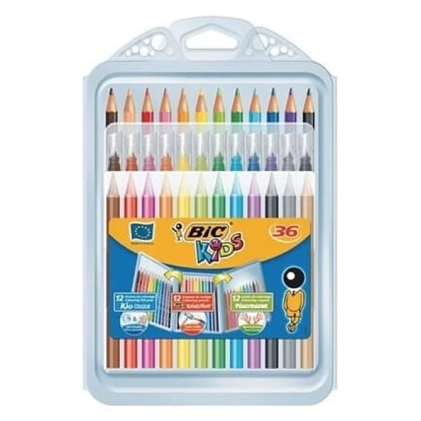 Bic Kids 36'lı Karışık Boyama Seti - Görsel 5