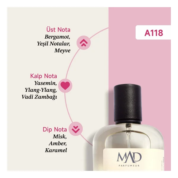 Mad A118 Selective 100 Ml Kadın Parfüm - Görsel 4