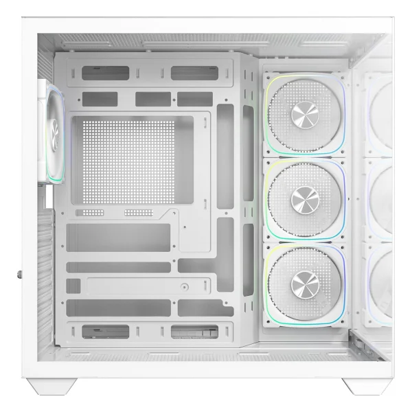Bitfenix Ut500 White 850w 80+ Bronze Psu 4x120mm Frgb Fan Atx Temperli Cam Beyaz Gaming (Oyuncu) Kasa - Görsel 4