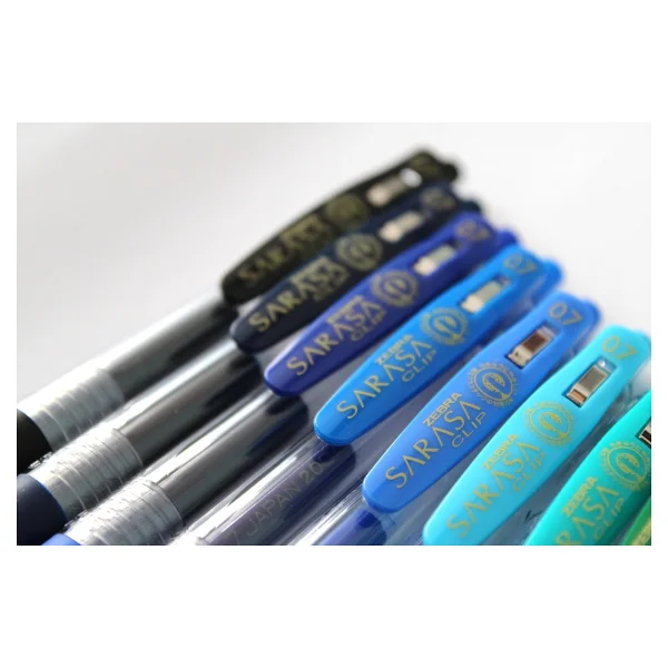 Zebra Sarasa Clip 20 Renk 0.7mm Jel - Roller Kalem Blisterli Set - Görsel 2