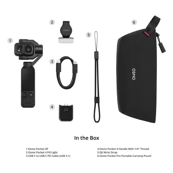 Djı Osmo Pocket 4p Standard Combo Gimbal - Görsel 4