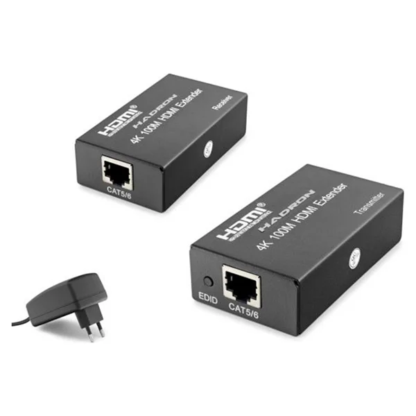 Hadron Hdx1367 100m Hdmi Extender 4K Dc 5v Adaptör Siyah - Görsel 2
