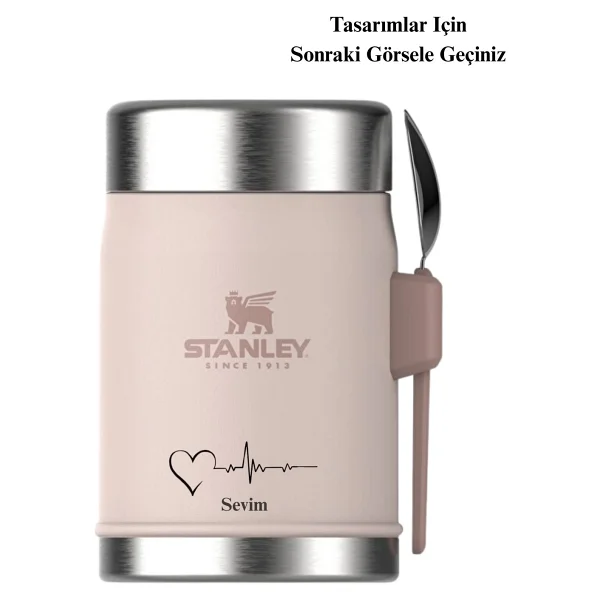 Stanley Klasik Kaşıklı Mavi 0.40 Lt Çelik Yemek Termosu - Görsel 10
