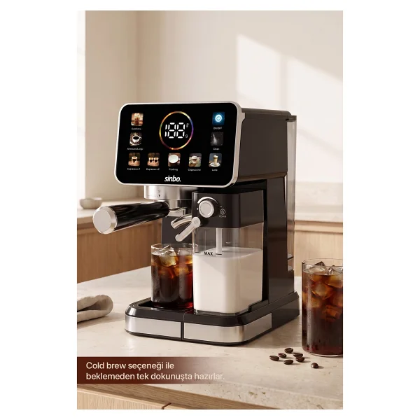 Sinbo Scm-3030 Pro Kapsüllü Yarı Otomatik Espresso Makinesi - Görsel 4