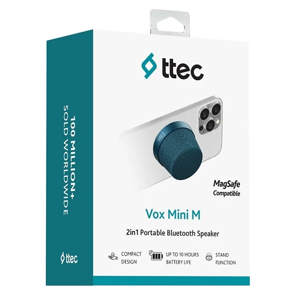 Ttec Vox Mini M Lacivert Bluetooth Hoparlör - Görsel 8