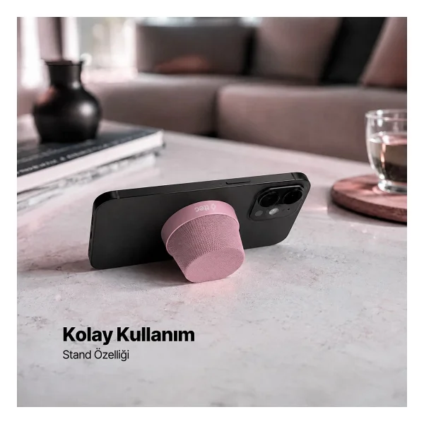 Ttec Vox Mini M Pembe Bluetooth Hoparlör - Görsel 4