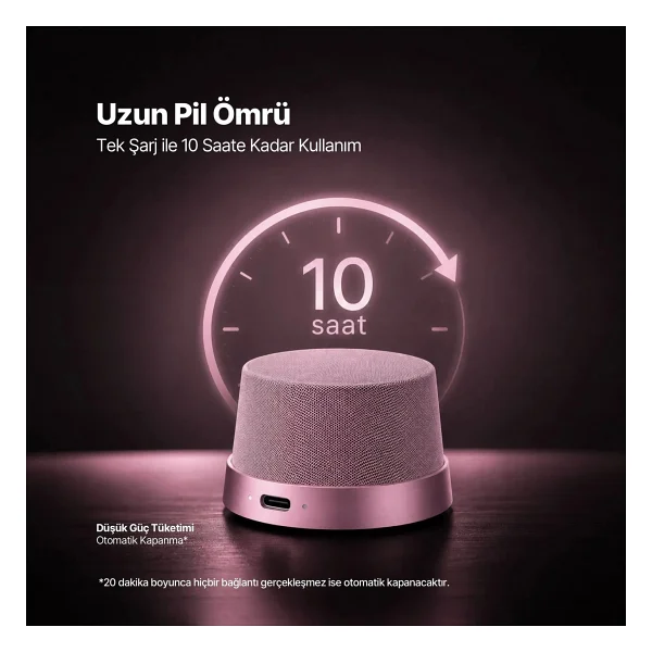 Ttec Vox Mini M Pembe Bluetooth Hoparlör - Görsel 5