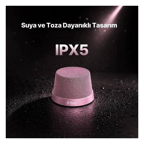 Ttec Vox Mini M Pembe Bluetooth Hoparlör - Görsel 6
