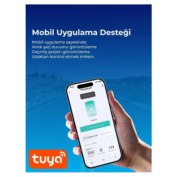 Hims 22kw Bireysel Duvar Tipi Araç Şarj İstasyonu Hevc-22 - Görsel 4